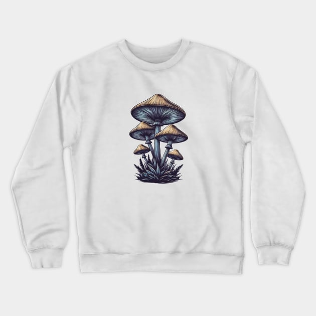 Fungus Crewneck Sweatshirt by katzura